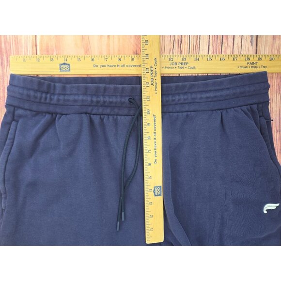 Fabletics XXL Navy Jogger Sweatpants Cotton Blend Elastic Waist Drawstring - Picture 6 of 7